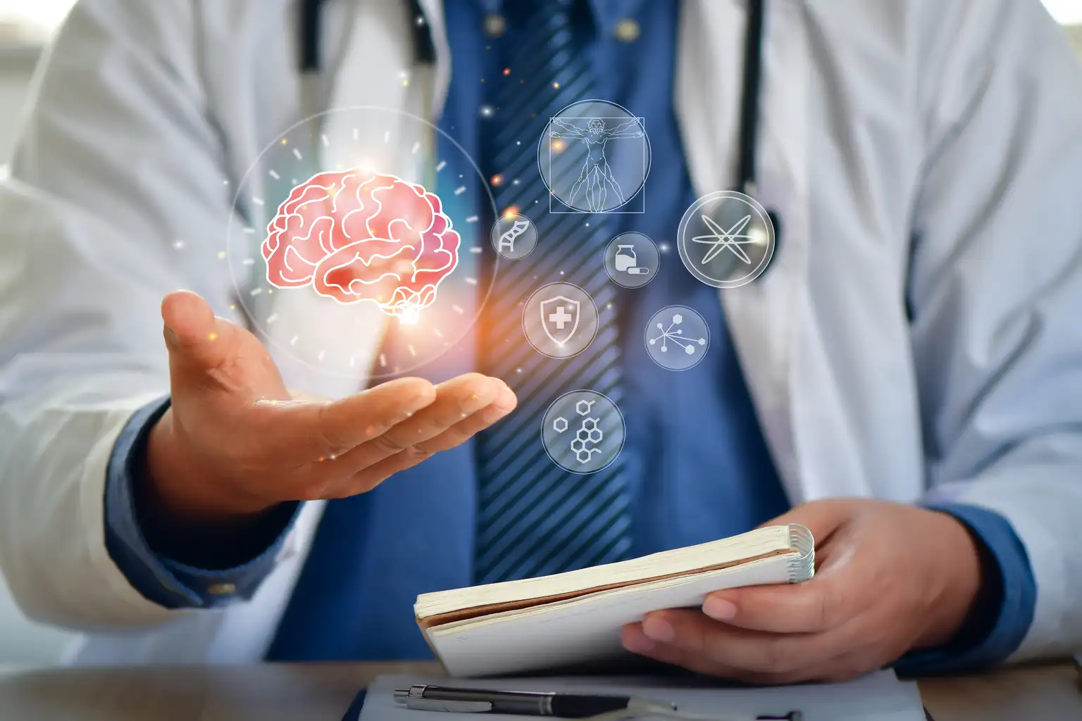 Neurologist presenting brain and nerve health care at The Neuro Lab