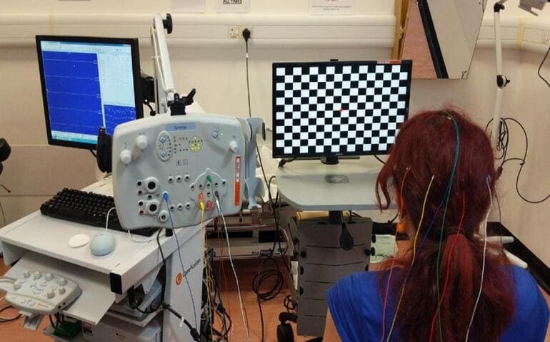 VEP (Visual Evoked Potential) at The Neuro Lab, Agartala